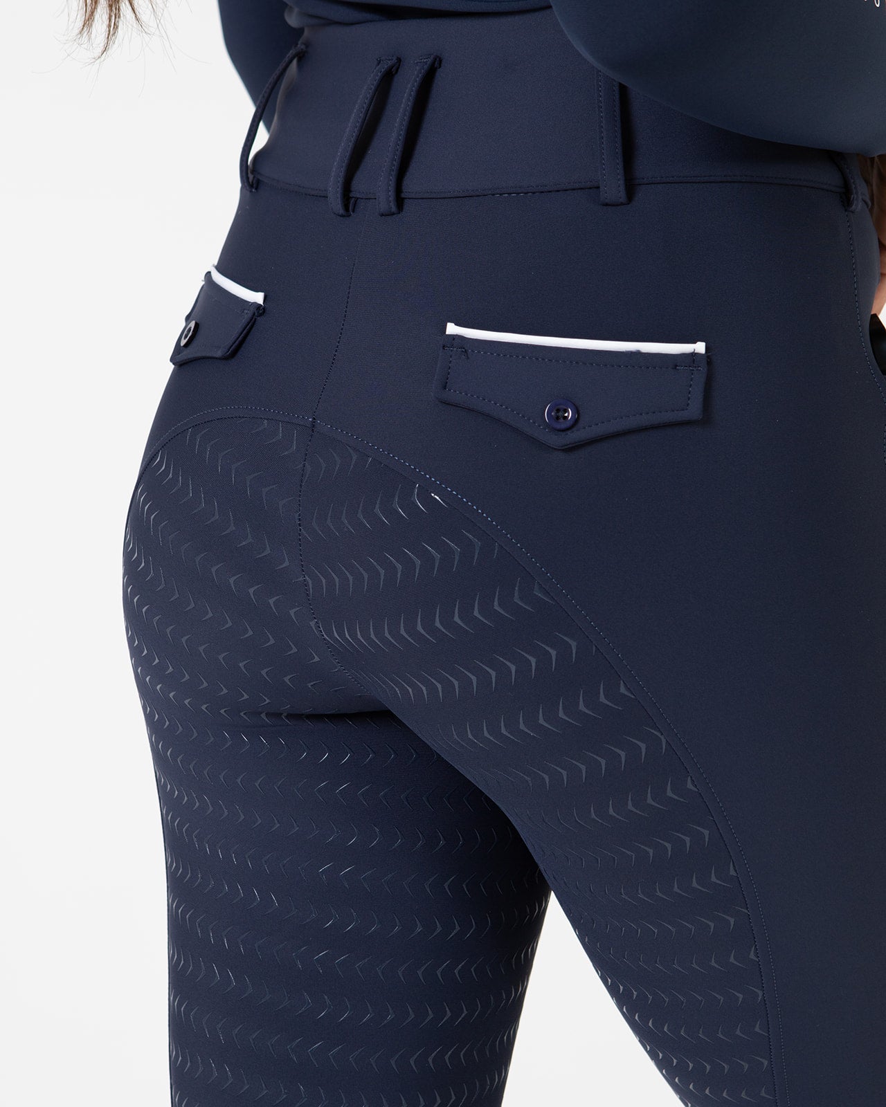 Pro Tech Hybrid Breeches - Navy