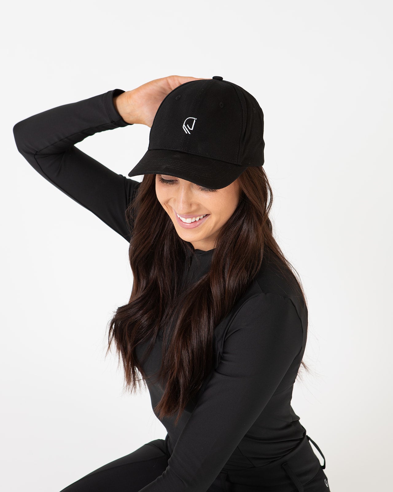 帽子 FEELS SIGNATURE LOGO CAP BLACK Signature Cap - Black – Podium Equestrian