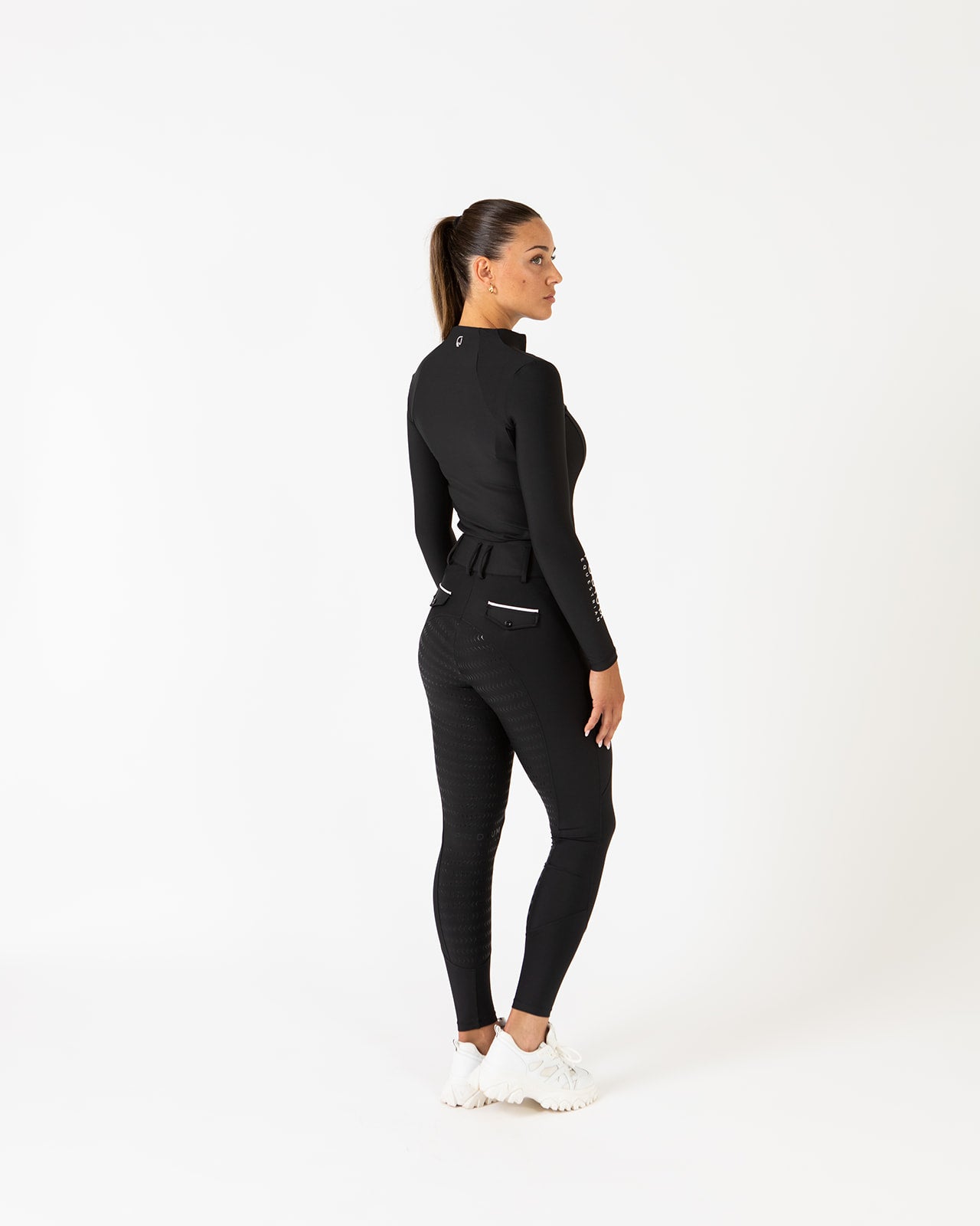 Pro Tech Hybrid Breeches - Black
