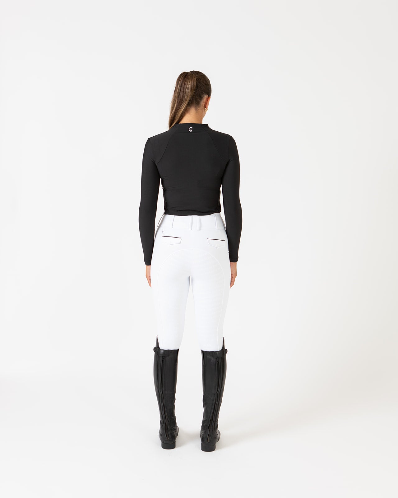 Pro Tech Competition Hybrid Breeches - White
